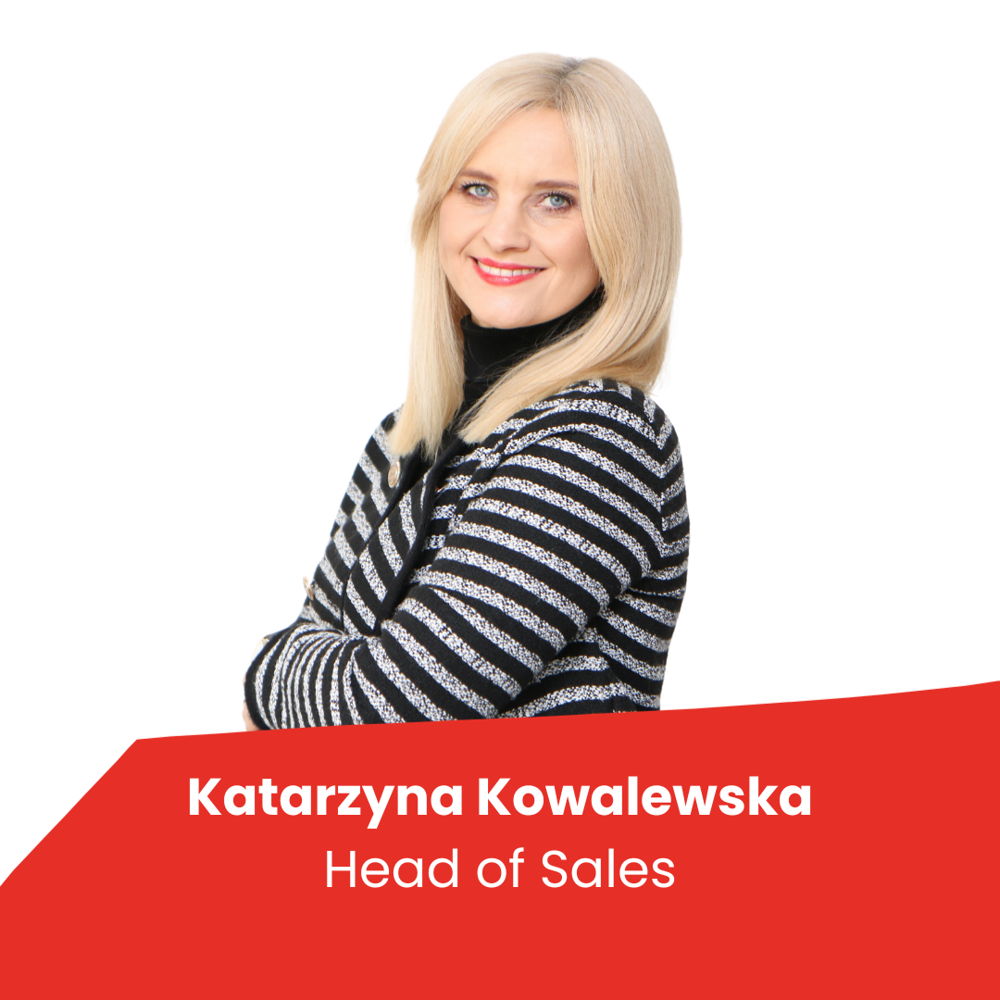 Katarzyna Kowalewska, Head of Sales