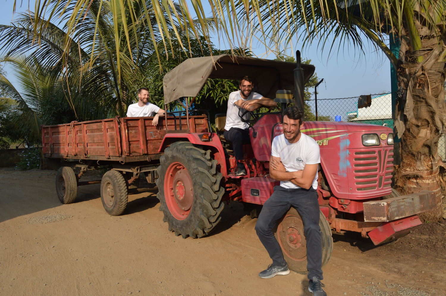 Zenko founders Basil Tindemans, Jochim Goedeweeck and Wouter Duyck 
