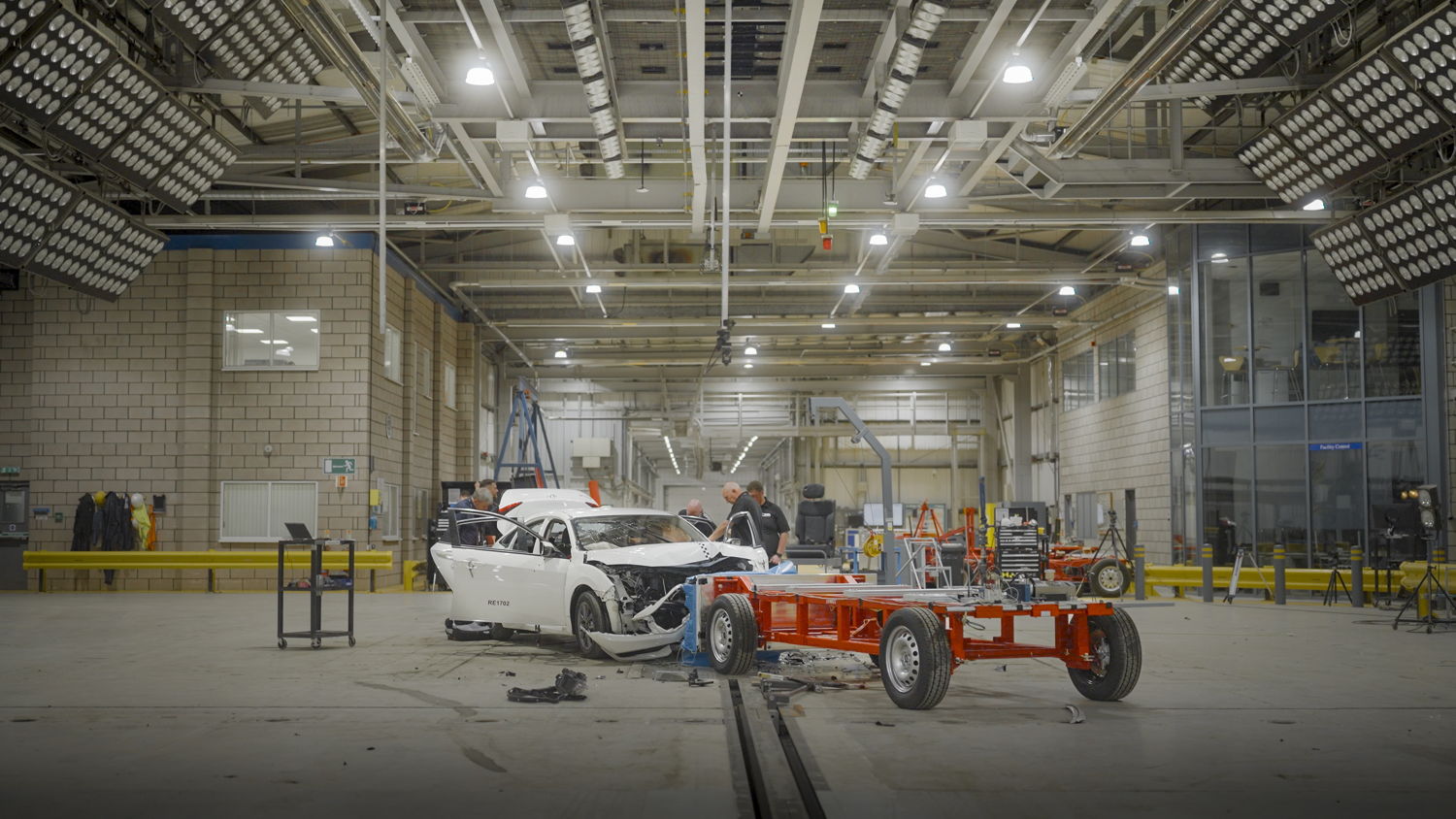 HORIBA MIRA’s Passive Safety Centre Crash Facility is the first in the UK capable of testing frontal car-to-car impacts.