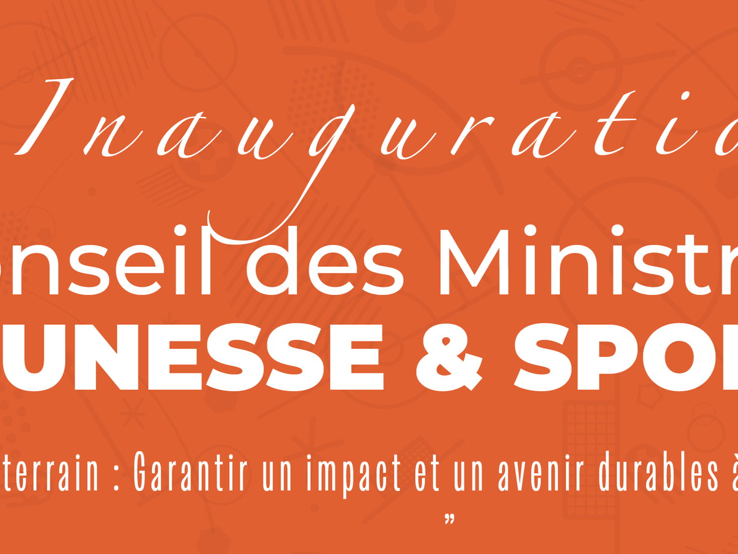 [Invitation Presse] Conférence de presse du premier Conseil des ministres de l'OECO : Jeunesse et Sports
