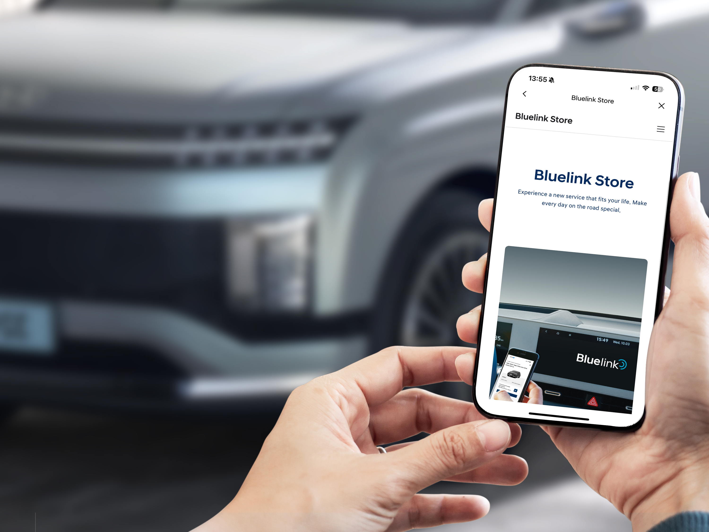 Hyundai lanciert den neuen Bluelink Store für noch mehr Personalisierung und Komfort unterwegs
