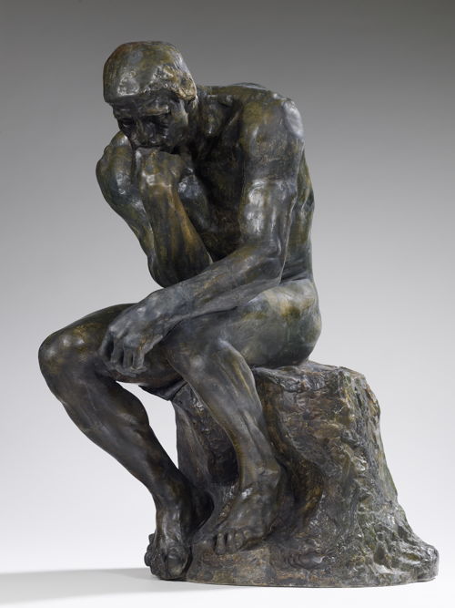 Rodin, Le Penseur © Musée Rodin . Photo: Christian Baraja
(Les droits de publication doivent être demandés au Musée Rodin, Paris)