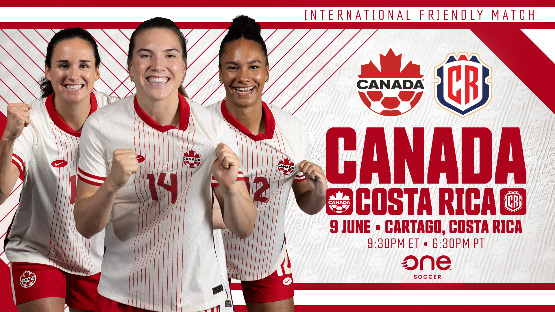 CANWNT to face Costa Rica in June international friendly