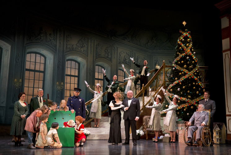 The Company in “A New Deal for Christmas”
Photo: Joan Marcus