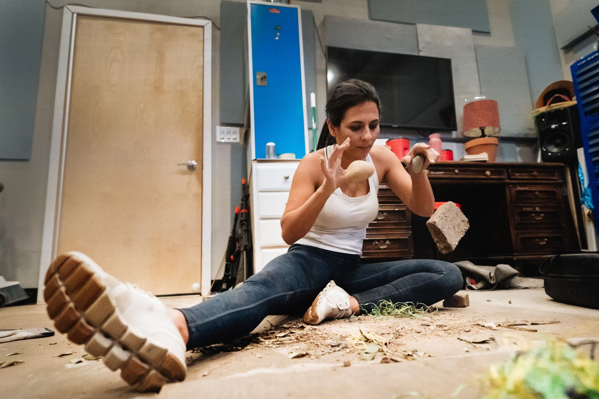 Emmy-nominated foley artist Sanaa Kelley will demonstrate the art of creating sounds to this year’s NAB Show visitors Emmy-nominated foley artist Sanaa Kelley will demonstrate the art of creating sounds to this year’s NAB Show visitors