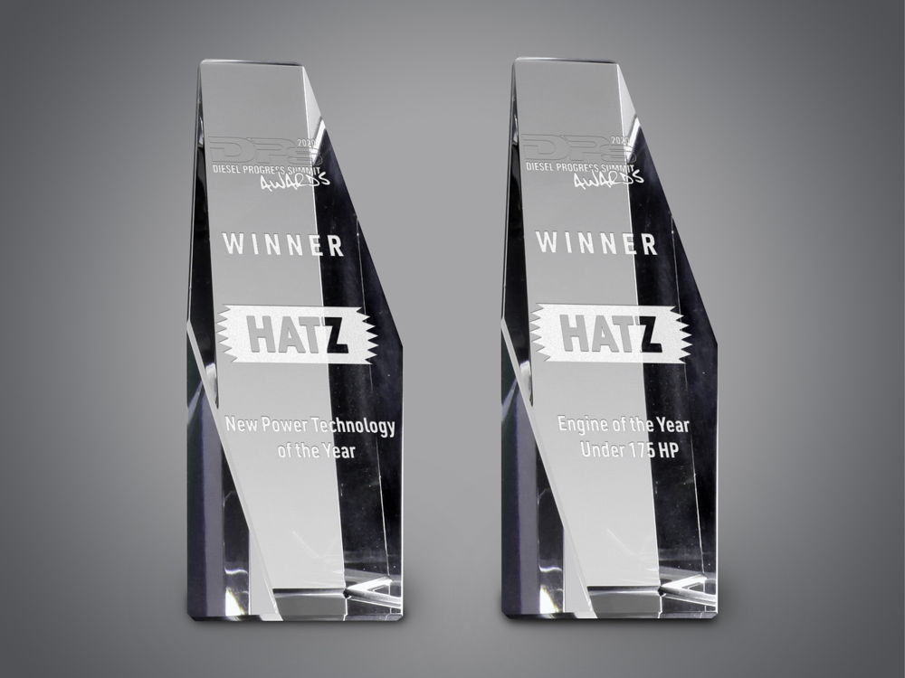 Awarded for the "Engine of the Year below 175 HP" and "New Power Technology": Motorenfabrik Hatz from Germany