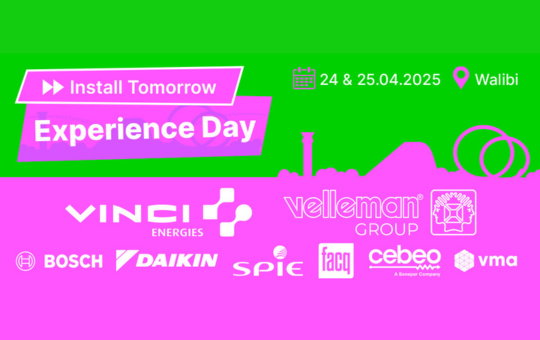 PERSUITNODIGING
Install Tomorrow Experience Day
