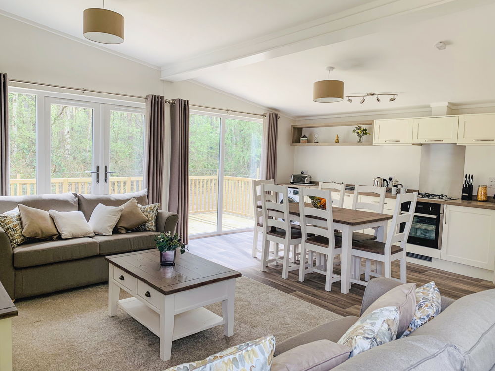 Landal Kenwick Woods woonkamer