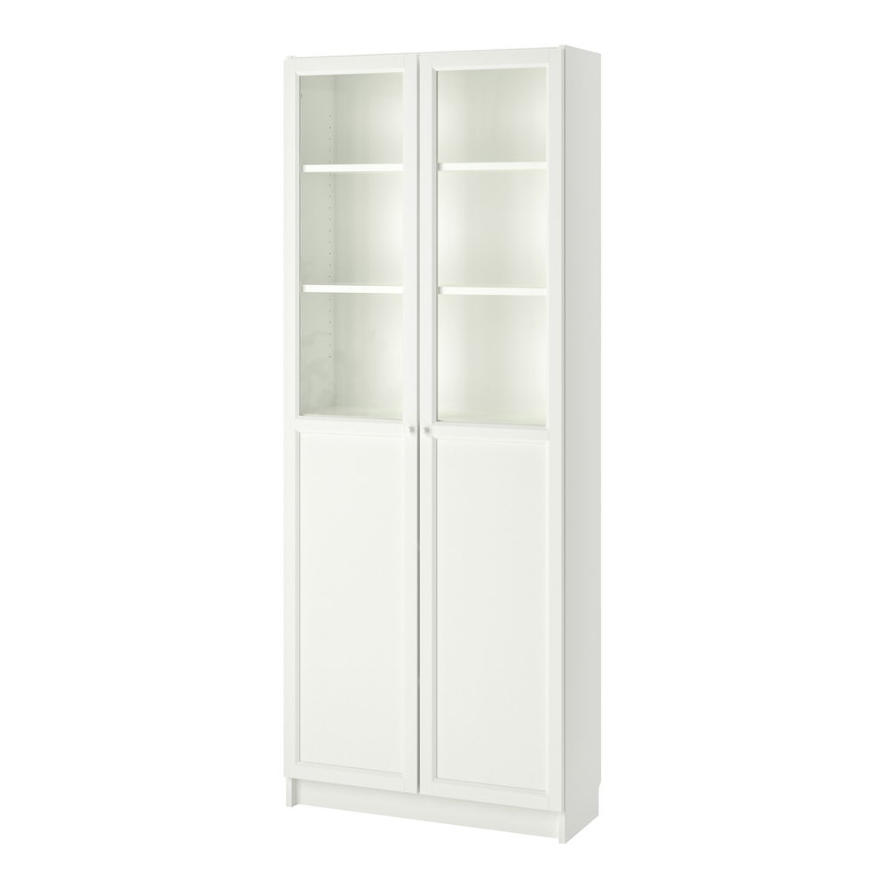 IKEA_October News 2023_BILLY:OXBERg bookcase with panel:glass doors €209.99_PE714087