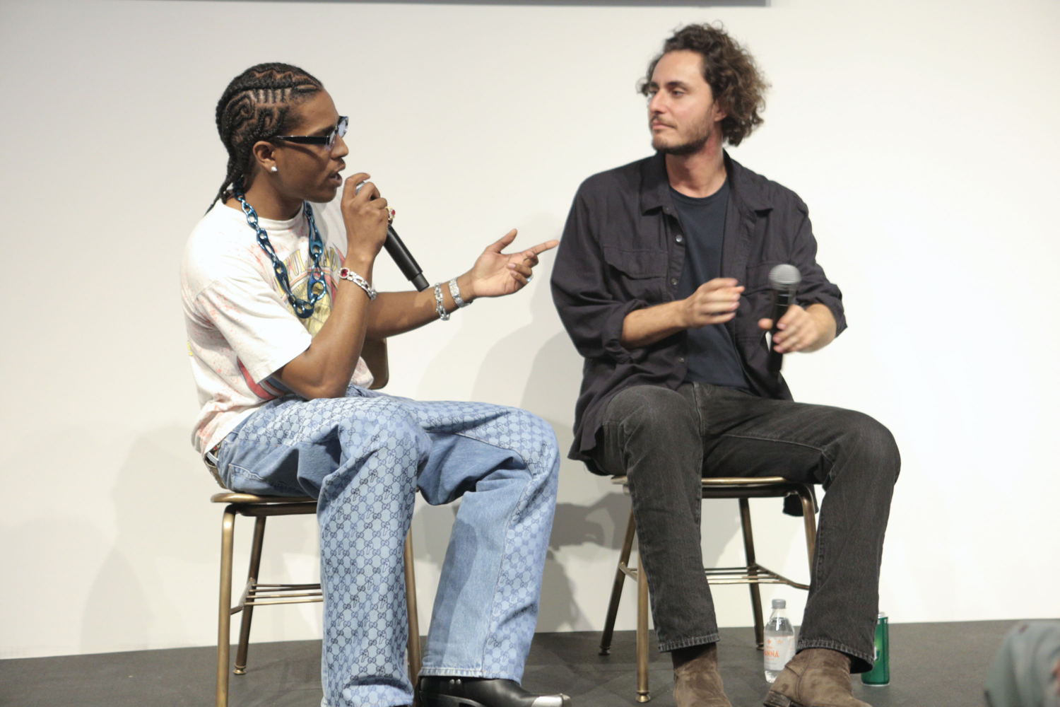 A$AP Rocky and Charley Vezza at Design Miami/ 2022 (credit World Red Eye)