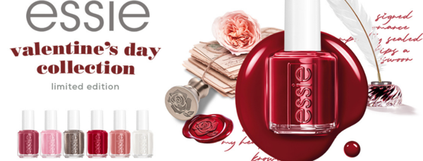 essie lanceert zes nieuwe romantische valentine’s day tinten