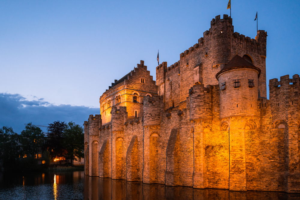 lichtwandeling - Gravensteen©Visit Gent