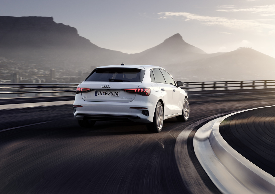 Nieuwe generatie met CNG-aandrijving: de Audi A3 Sportback 30 g-tron