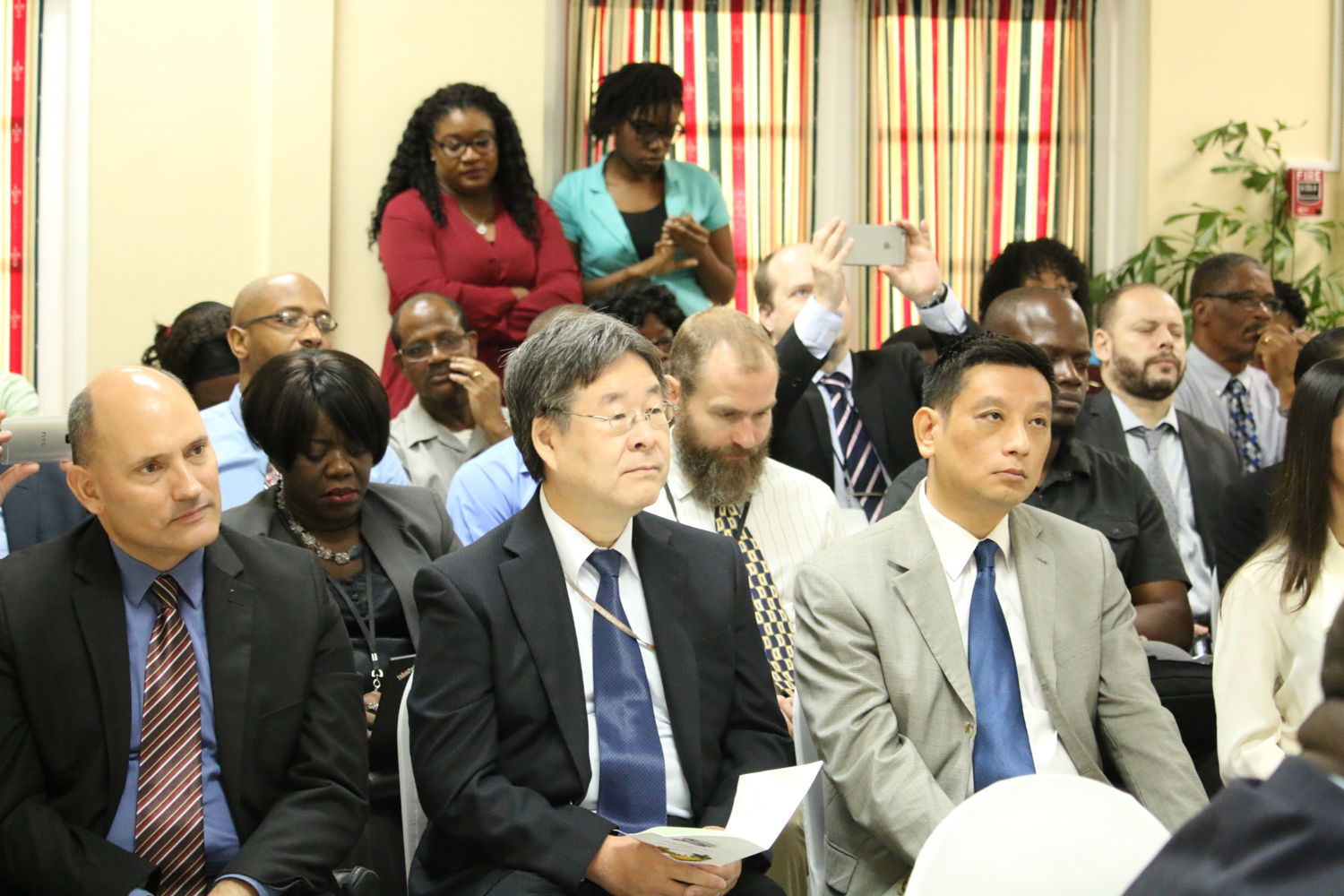 Members of the Diplomatic Community attended the opening session