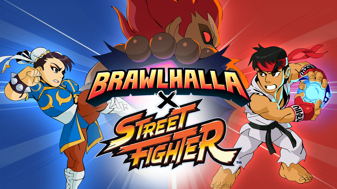 Ab heute kann in Brawlhalla® mit Ryu, Chun-Li und Akuma aus Capcoms Street Fighter™ gekämpft werden