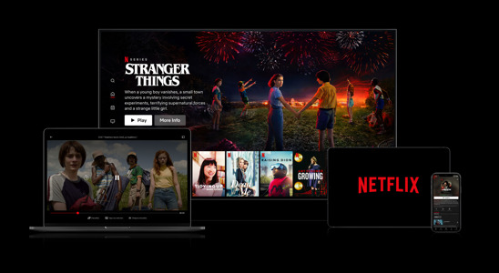 Netflix ruimtelijke audio ondersteund door Sennheiser
