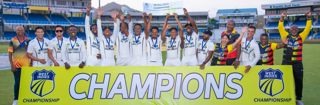 Guyana Harpy Eagles Triumph in West Indies Championship