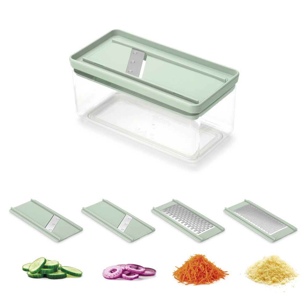 Tasty+ Slicer and Grater Set - Jade Green - 8710755145469 Brabantia_6_NR-42228