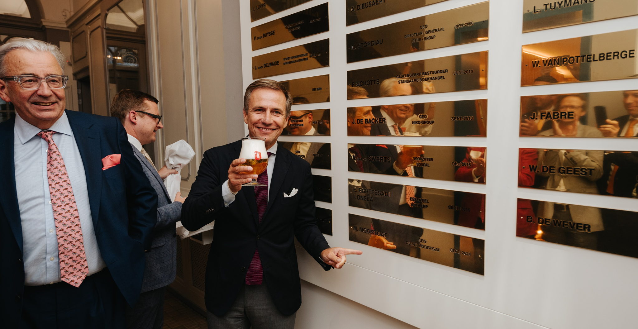 Michel Moortgat opgenomen in Galerij der Prominenten