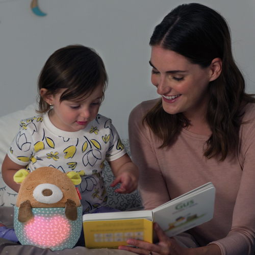 Lichtgevende knuffel: 39,95 euro