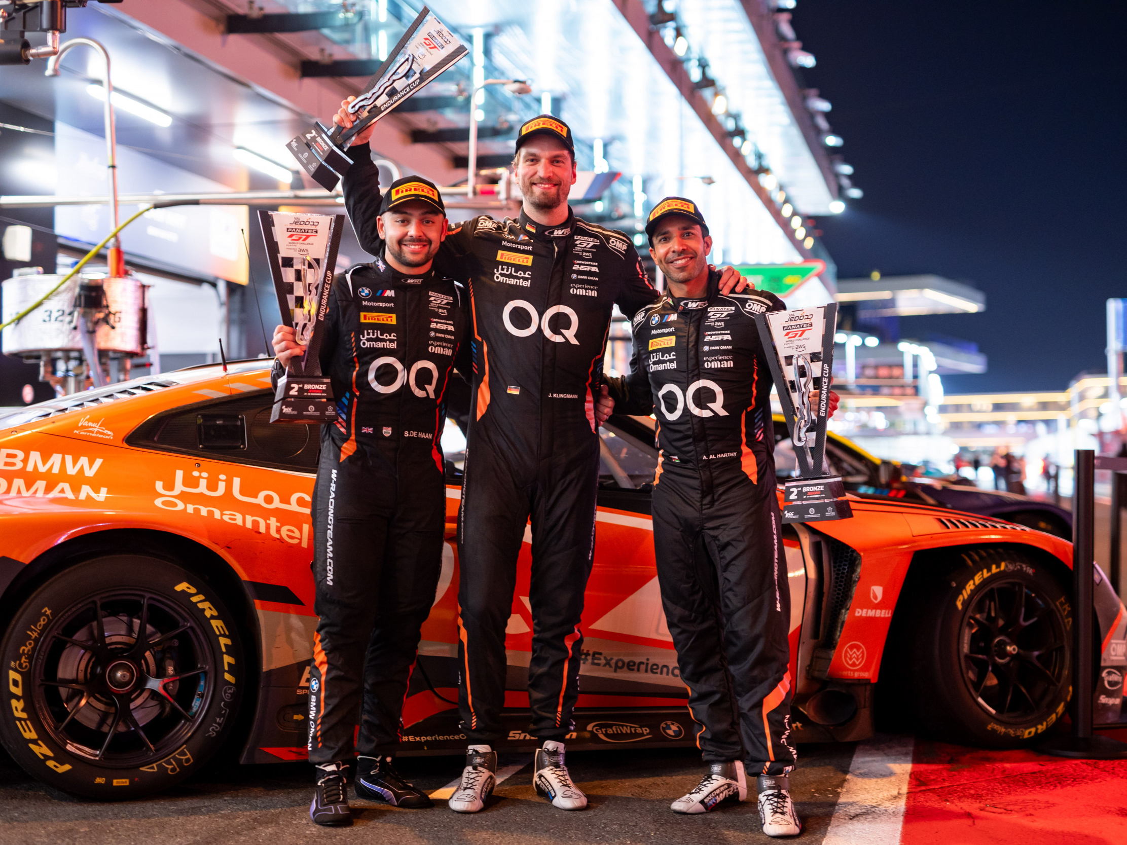 TEAM WRT CROWNED 2024 FANATEC GT OVERALL TEAMS’ CHAMPIONS AT JEDDAH FINALE