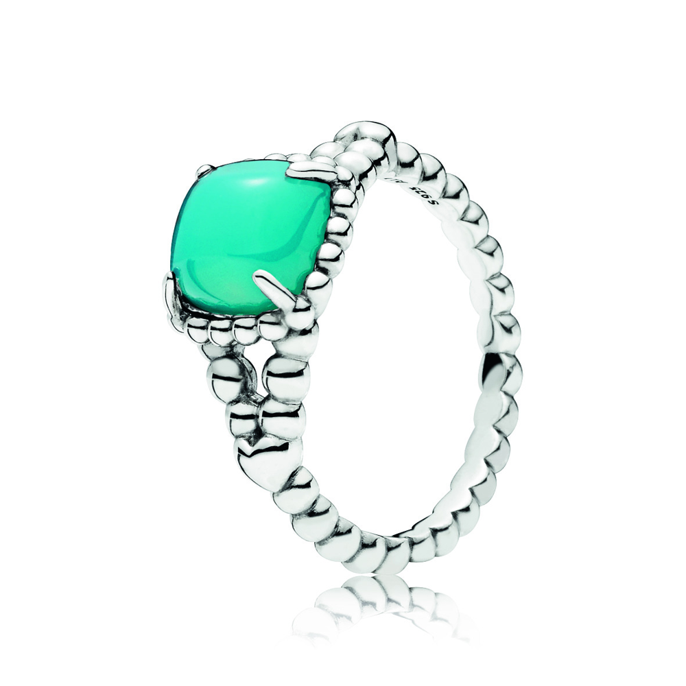 Blue Vibrant Spirit Ring