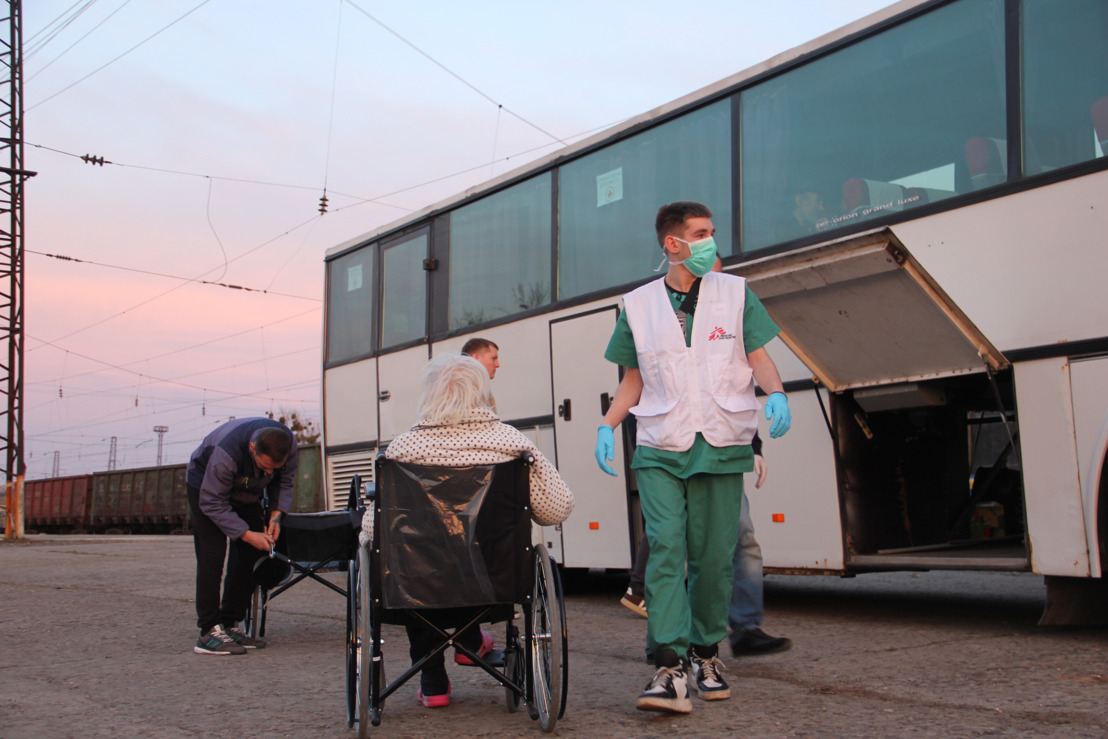 UKRAINE: CARING FOR VULNERABLE PEOPLE LEFT BEHIND IN THE CONFLICT