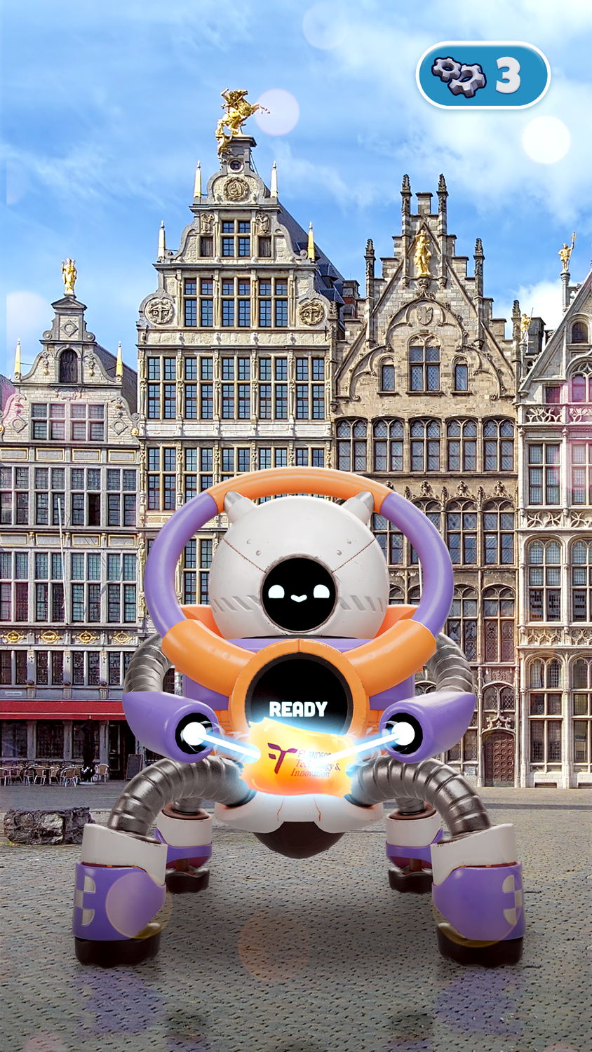 Ticket Challenge 'Fix de robot' op de Grote Markt