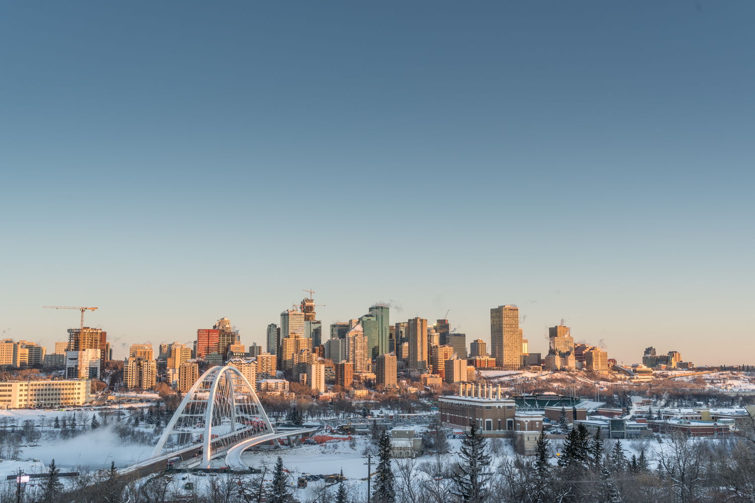 Winter skyline Edmonton | Credit: EEDC