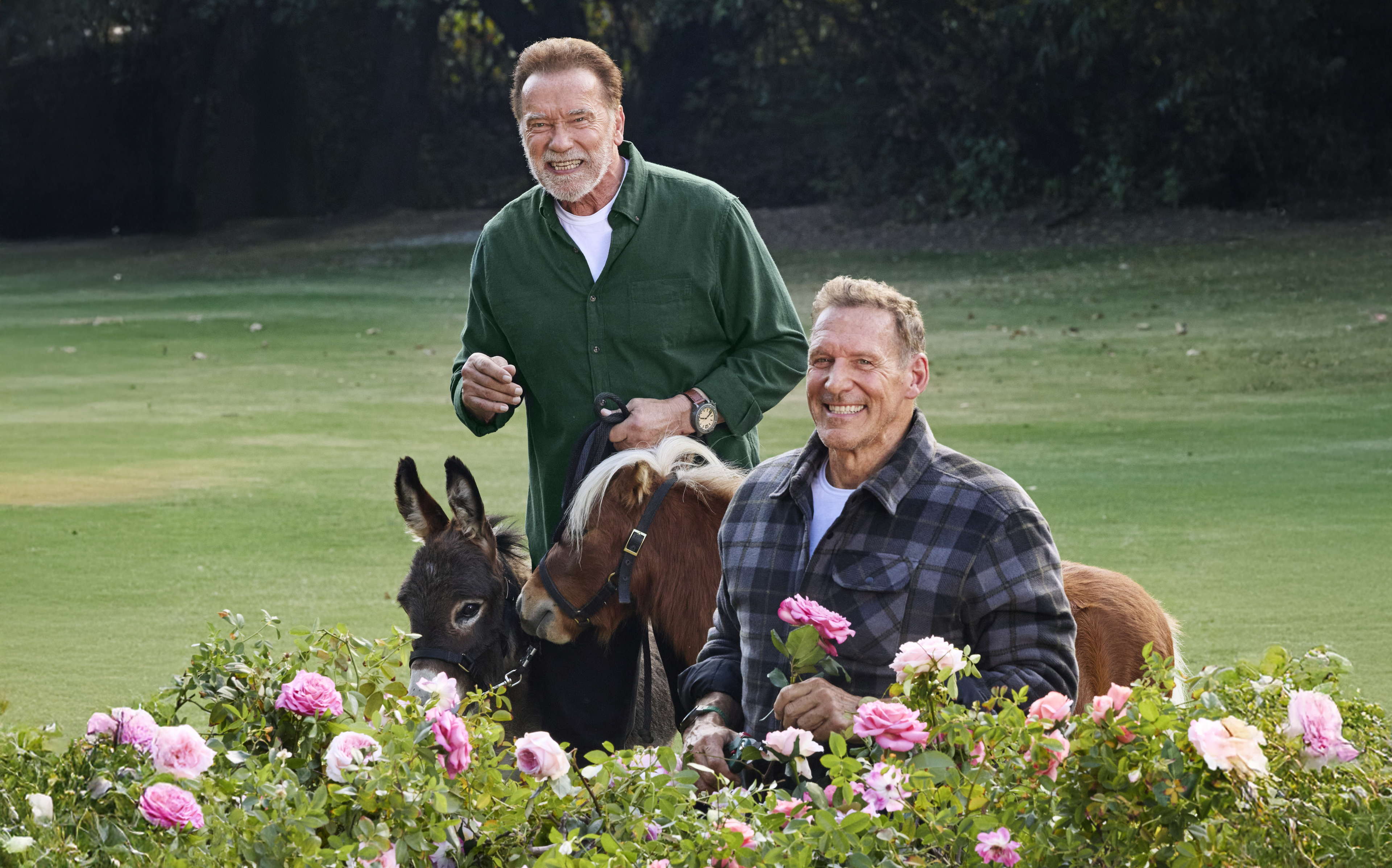 La force collective : PARKSIDE réunit Arnold Schwarzenegger et Ralf Moeller pour une nouvelle campagne de bricolage
