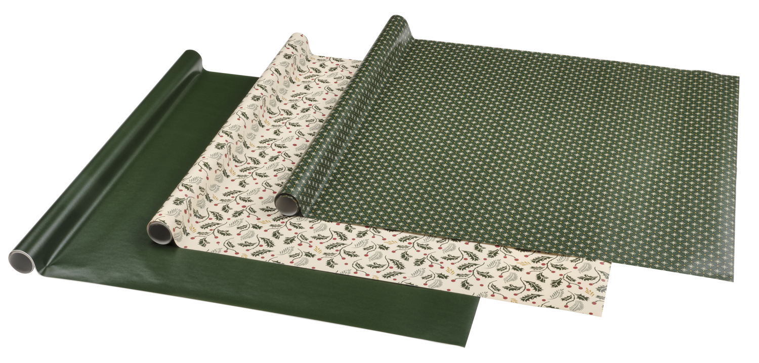 IKEA_VINTERFINT 2023_VINTERFINT 2023 gift wrap roll €3,99:3 pack_PE901576