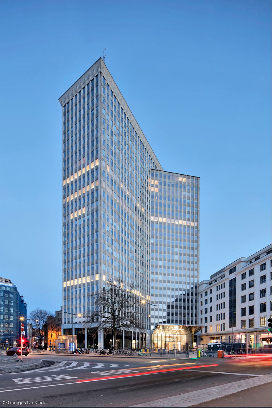 La façade emblématique de Bastion Tower