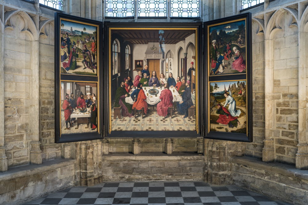 The Last Supper in the Saint Peter's Church in Leuven (c) Rudi Van Beek