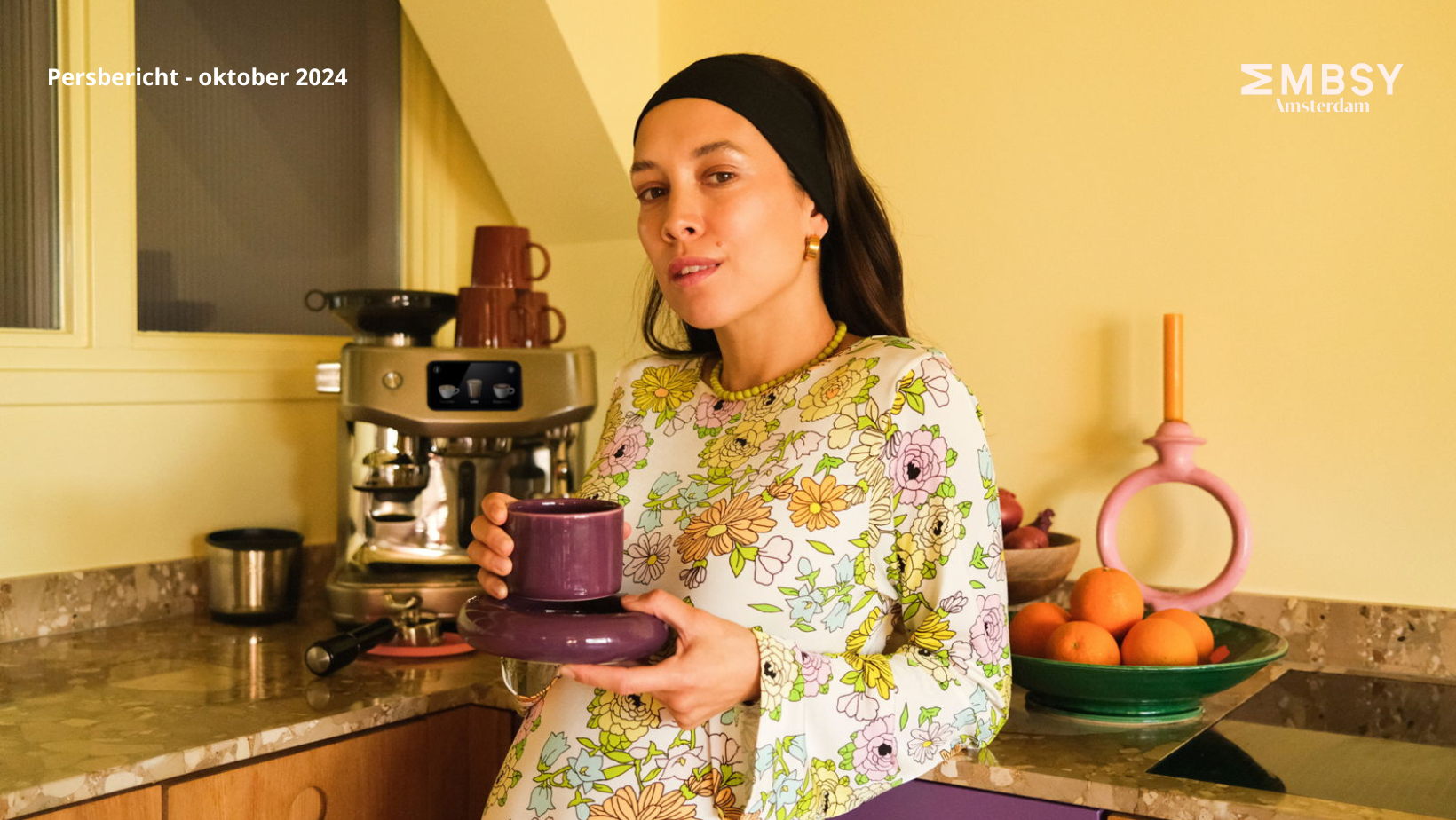 De kunst van koffie & design: zo style je je koffiecorner met Nicole Huisman en de Oracle Jet