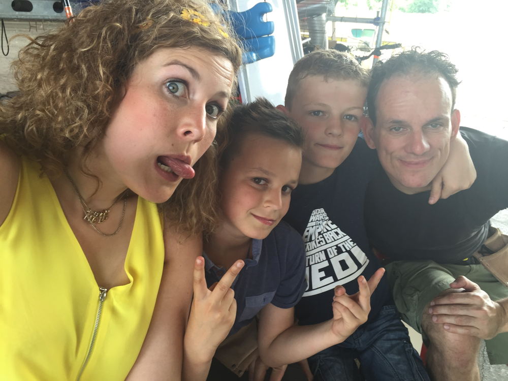 Week 1 - Familie Beenaerts en coach Maureen