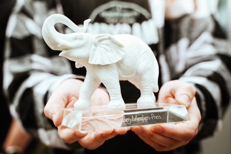 The "Weisser Elefant" in the hands of the Townsmen VR producer