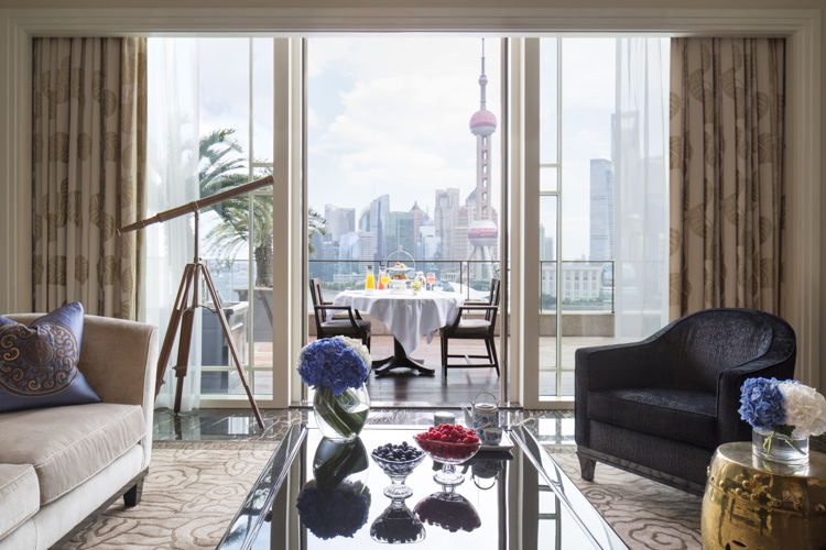 Astor Suite Living Room, The Peninsula Shanghai
