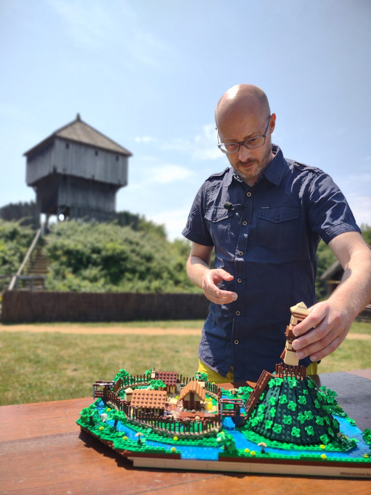 Bult in Zicht - LEGO-maquette mottekasteel