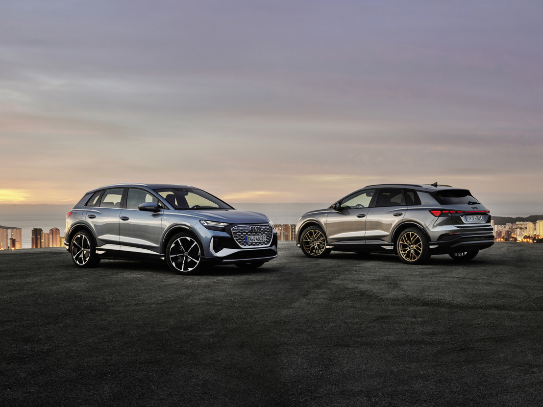Elektrisch, efficiënt en emotioneel aantrekkelijk: Audi Q4 e-tron en Q4 Sportback e-tron