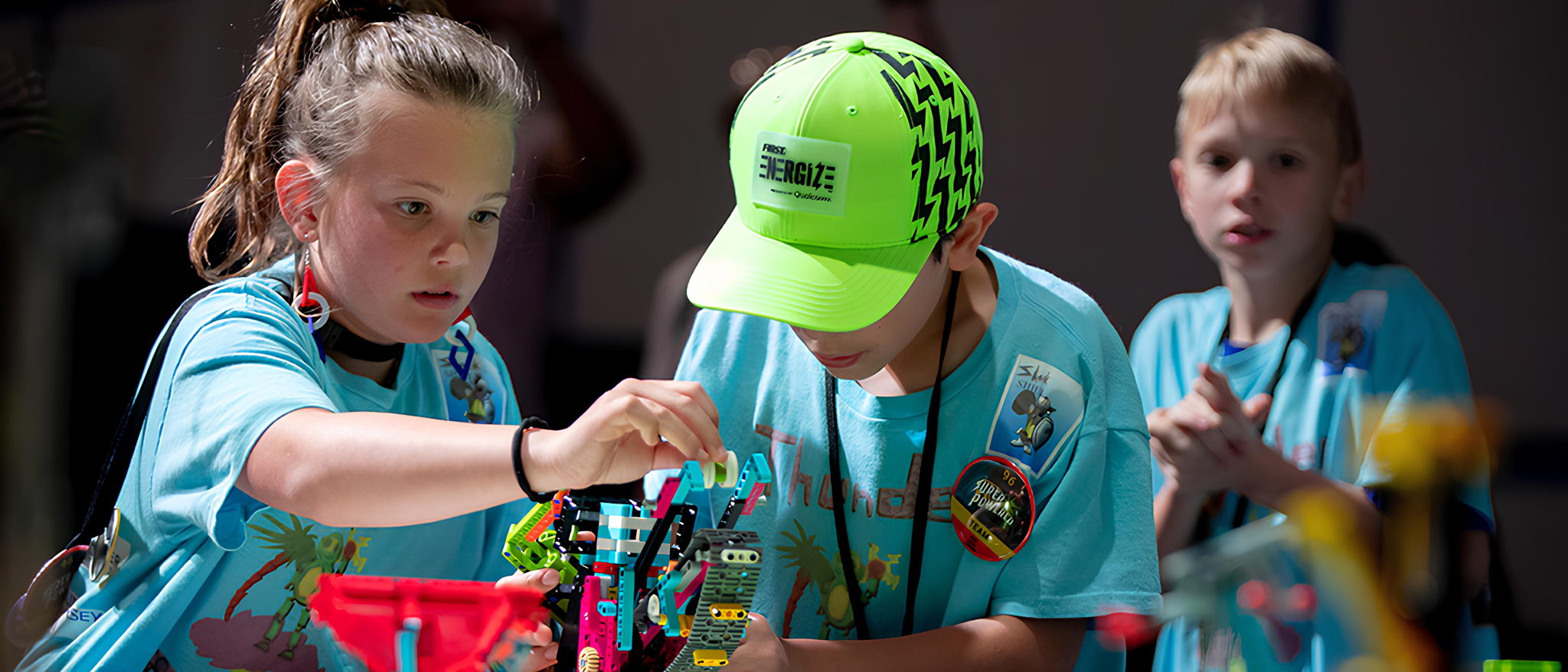 Erasmushogeschool Brussel ontvangt FIRST® LEGO® League challenge.