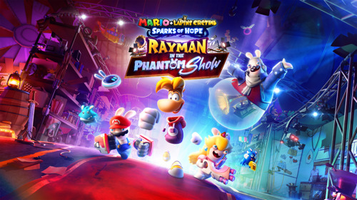 Mario + Rabbids® Sparks of Hope: Rayman in der Phantom-Show erscheint am 30. August