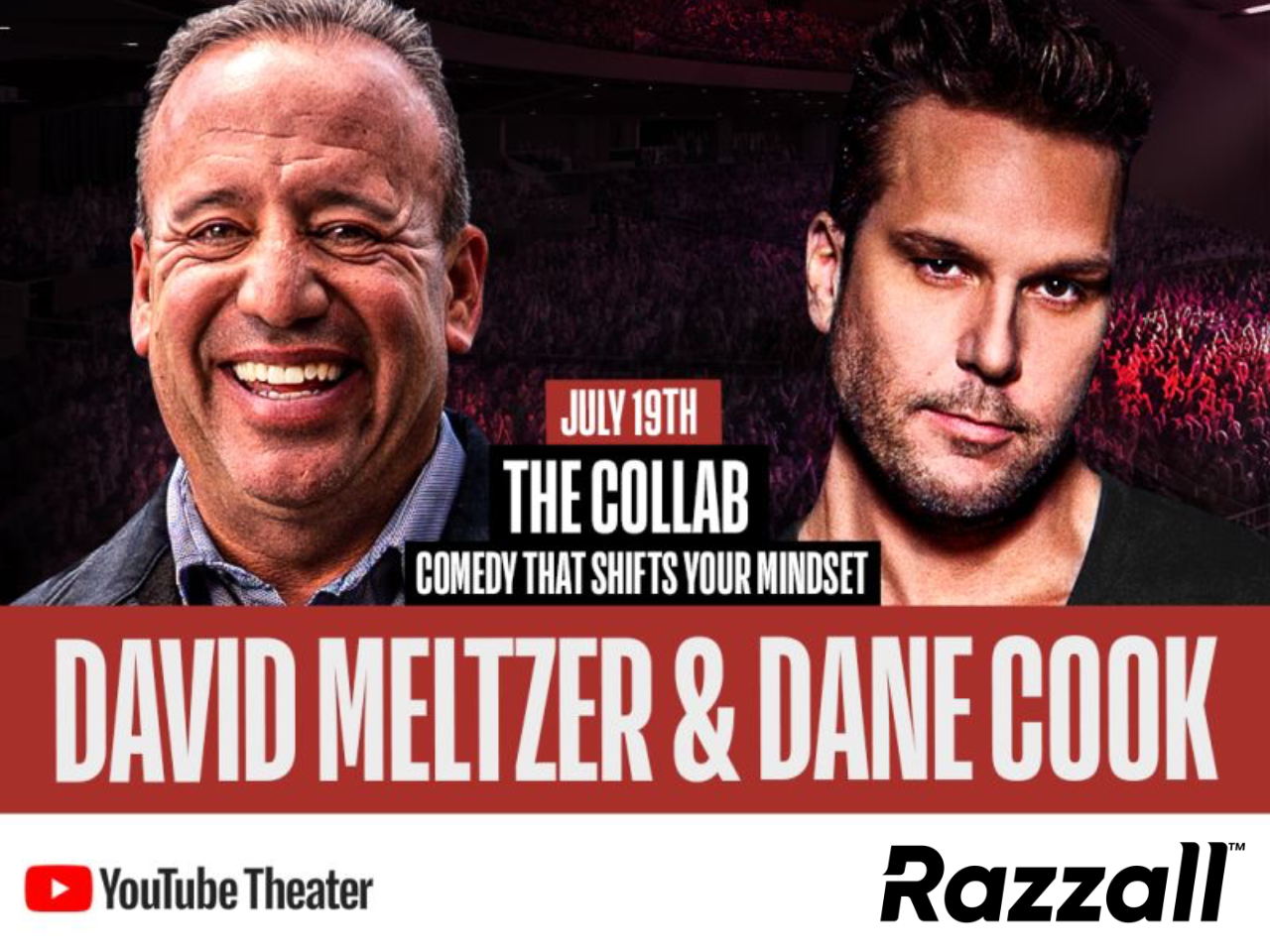 SCORE A VIP TRIP TO LA TO MEET DAVID MELTZER & DANE COOK