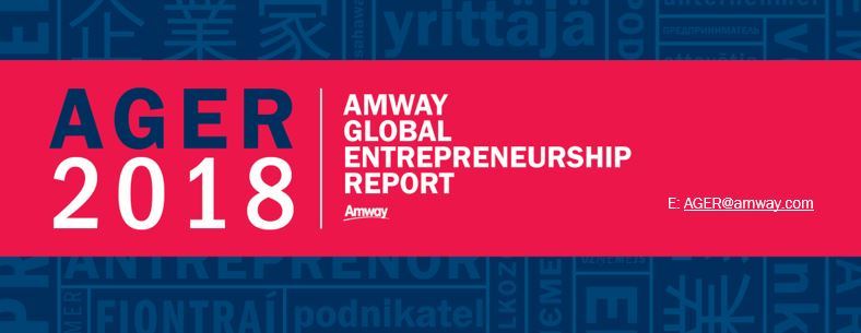 Amway dévoile les facteurs qui influencent notre décision de devenir chef d'entreprise