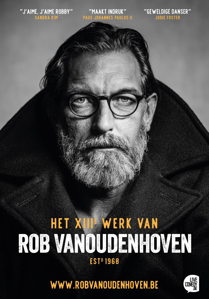 Affiche Rob Vanoudenhoven x Stephan Vanfleteren