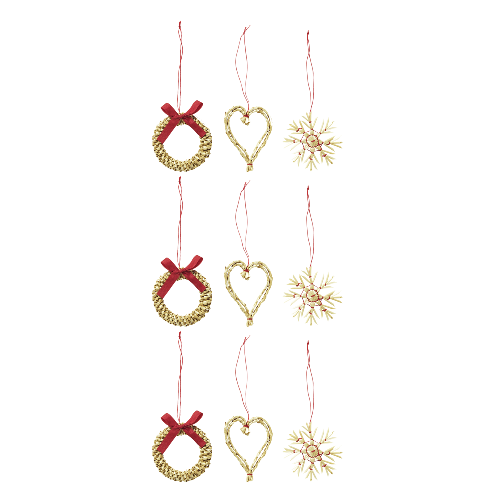 IKEA_VINTERFINT 2023_VINTERFINT 2023 hanging decoration, set of 9 €6,99_PE897196 IKEA_VINTERFINT 2023_VINTERFINT 2023 hanging decoration, set of 9 €6,99_PE897196