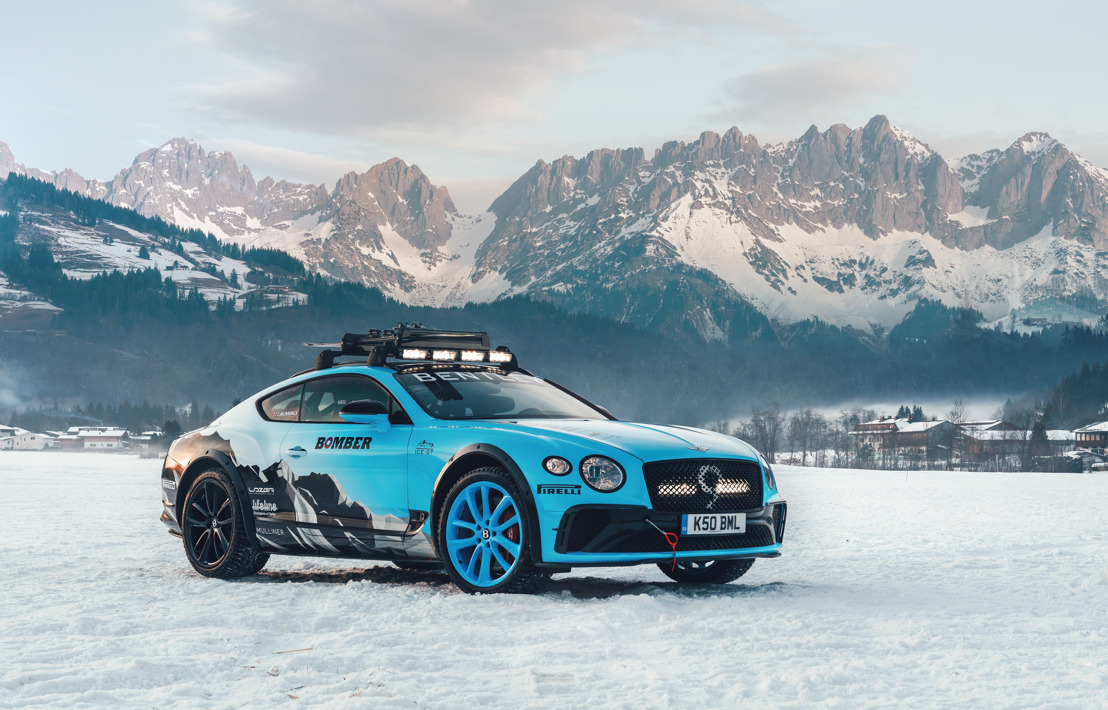 BENTLEY CONTINENTAL GT GETS A GRIP AT THE GP ICE RACE