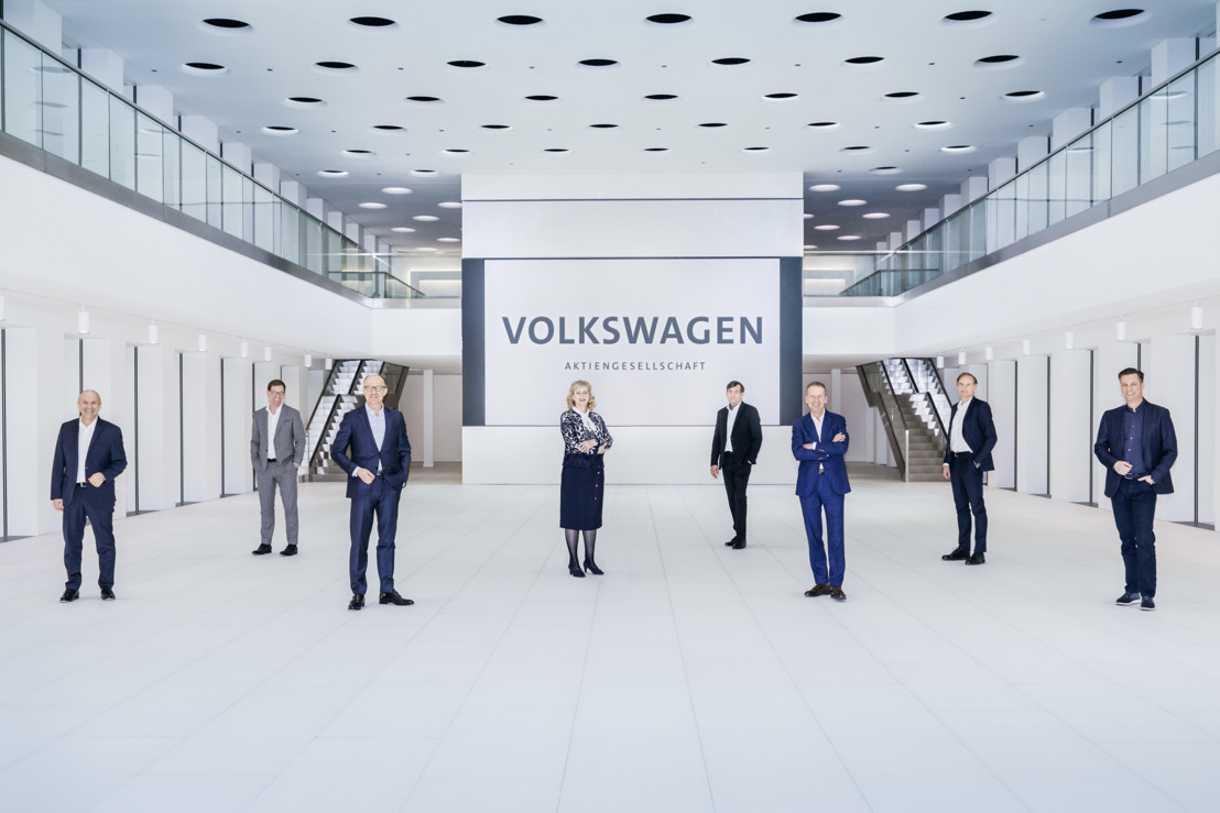 Volkswagen-groep richt zich op platformmodel voor toekomstige thema's