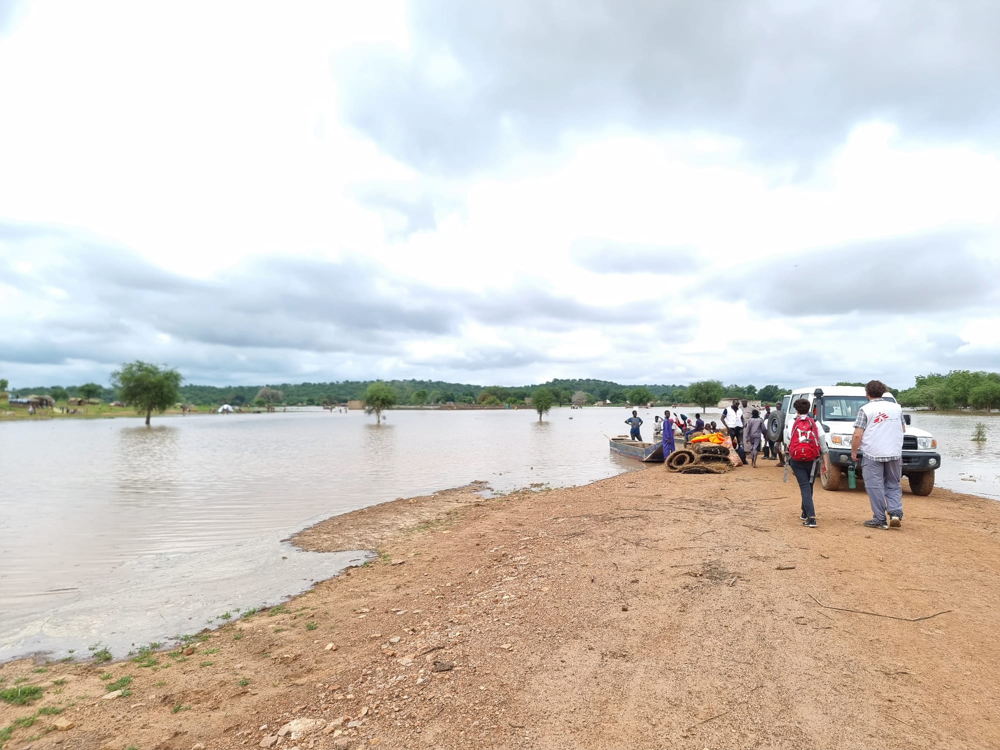 Copyright: MSF Countries: Chad Date taken / Date Recorded: 16 August, 2024 Caption / Description: Massive flooding in eastern Chad has decimated the town of Koukou, thousands are now stranded with inadequate food, shelter or drinking water