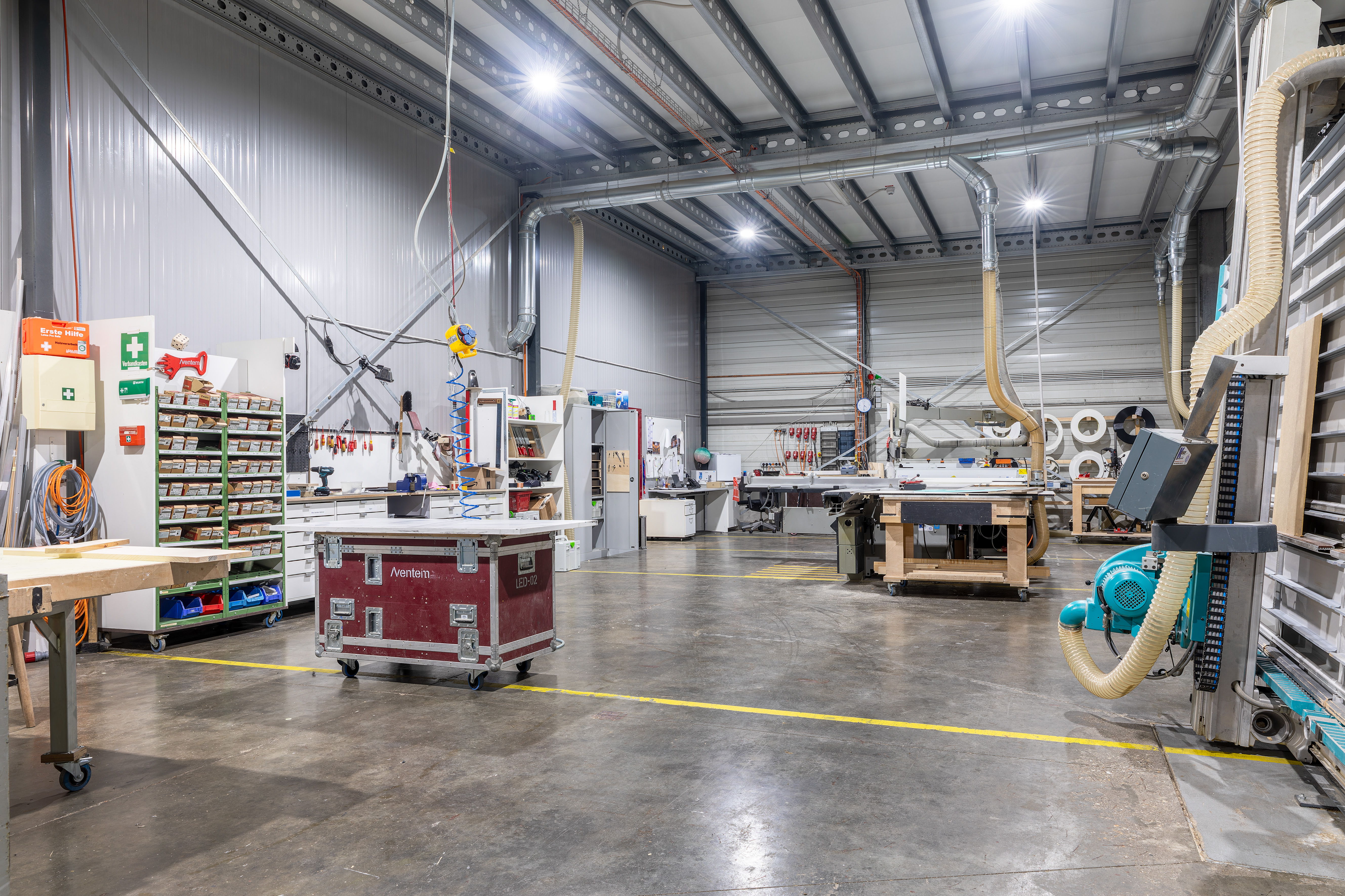 Aventem has been investing heavily in stage construction and set building in recent years and has significantly expanded the company’s own workshop for this purpose