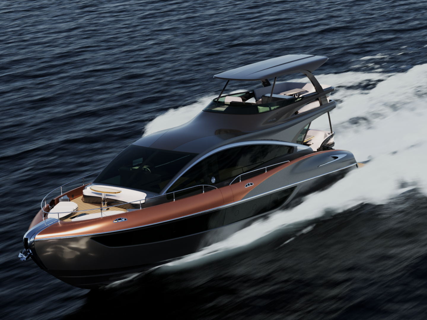 Lexus vernieuwt zijn luxe plezierjacht de LY680